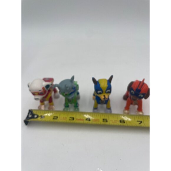 Paw Patrol Light Up Superhero Pups Figures Rocky & Marshall - Picture 15 of 16